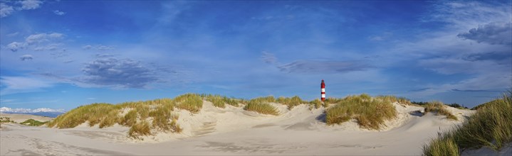 Amrum Island, landscape Germany, dune, dunes, grass, structure, shape, vegetation, lighthouse,