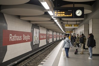 Rathaus Steglitz underground station U9, Steglitz, Berlin, Germany, Europe