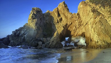 Pfeiffer Beach, Big Sur, Monterey, Monterey, California, USA, North America