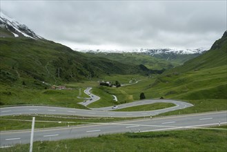 Julier Pass, Alpine pass, Graubünden, Switzerland, Europe