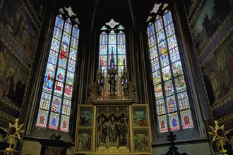 Prague castle, Gothic Metropolitan Cathedral of Saints Vitus, Wenceslas and Adalbert, Old