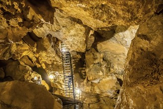 Laichingen Deep Cave, Swabian Alb. This attraction is the only shaft cave in Germany that has been