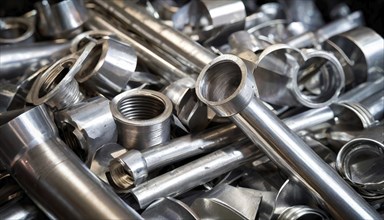 Metal, material, various stainless steel components