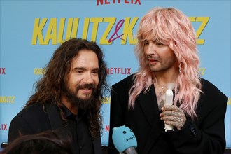 Bill Kaulitz and Tom Kaulitz at the premiere of the Kaulitz & Kaulitz (Netflix) reality series at