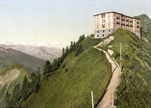 Hotel Stanserhorn Kulm, im Kanton Nidwalden, Schweiz / Hotel Stanserhorn, Unterwald, Switzerland,