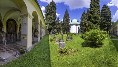 Burial Ground and Arcades with Gabriel Chapel, Mausoleum for Prince Archbishop Wolf Dietrich,