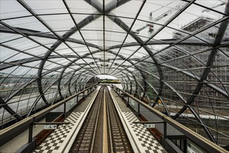 Altona underground station, Hamburg, Germany, Europe