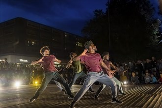 Due to the pandemic, the Schaubudensommer 2021 was moved to the more spacious main street in