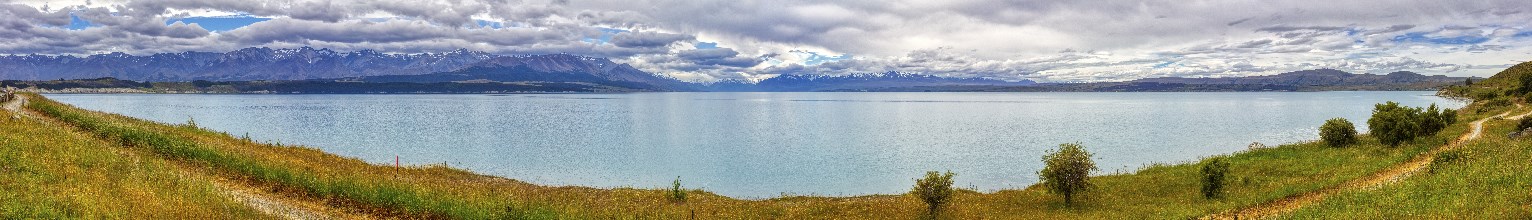 Pukaki-See, Panorama, Otago, Neuseeland