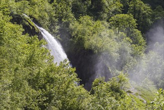 Stuibenfall, Oytal near Oberstdorf, AllgÃ¤u, Bavaria, Germany, Europe