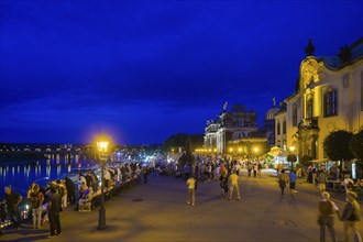 Brühl's Terrace for the city festival in Dresden
