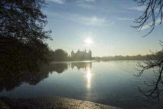 Fishing of the castle pond in Moritzburg