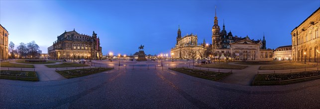 Theatre Square in Dresden