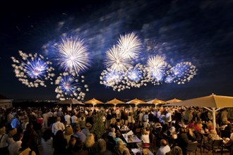 Fireworks for the 3rd Dresden Castle Night