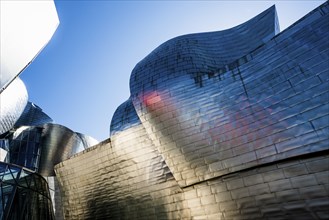 Guggenheim Museum Bilbao, architect Frank O. Gehry, Bilbao, Basque Country, Spain, Europe