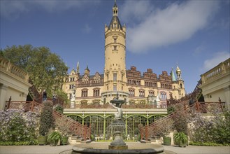 Orangery, Castle Garden, Schwerin Castle, State Parliament, Schwerin, Mecklenburg-Vorpommern,