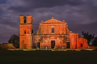 Part of the UNESCO site, Jesuit Missions of the Guaranis: Church, Ruins of Sao Miguel das Missoe,