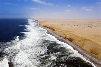 Coast at Henties Bay, Henties Bay, Namibia, Africa