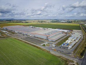 Battery plant of the Chinese company CATL in Arnstadt, Thuringia