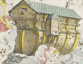 Noah's Ark, Argo Navis or Ship of the Argonauts, from Coelum Stellatum Christianum, Christian