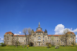 Saxon State Chancellery on the banks of the Elbe in Neustadt