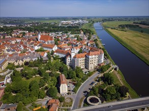 Torgau with Hartenfels Castle