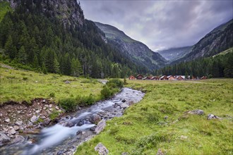 Vordere Göriachalmen in the morning, Göriachbach, Schladminger Tauern, Göriach, Lungau, Salzburg