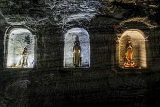 Salt cathedral of Zipaquira, Colombia, South America