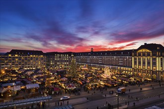 The Striezelmarkt, which has been held since 1434, is the oldest Christmas market in Germany and