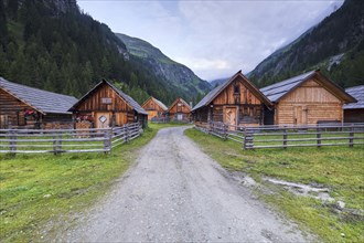 Vordere Göriachalmen in the morning, Göriachbach, Schladminger Tauern, Göriach, Lungau, Salzburg