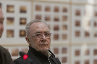 Gerhard Richter, at the press event for his exhibition ATLAS in 2012, on the occasion of his 80th