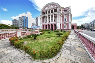 Belle Epoque Amazon Theatre, Manaus, Amazonia State, Brazil, South America