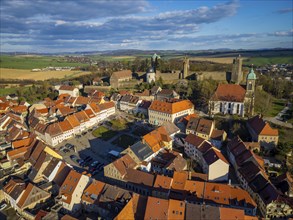 Stolpen Castle in the evening