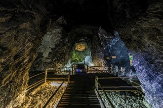 Salt mine of Nemocon, Colombia, South America