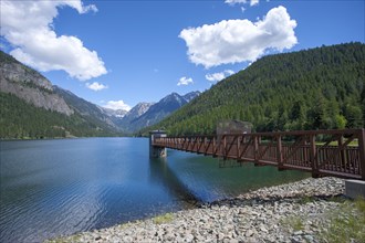 Lake MacDonald near St. Ignatius Montana and Ninepipes refuge in Montana