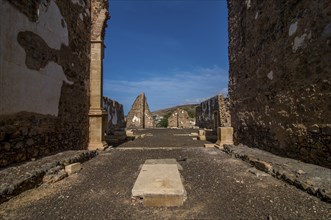 Ruin of a church. Ciudad Velha. Cidade Velha. Santiago. Cabo Verde. Africa