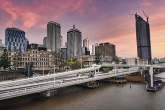 The Central business district of Brisbane, Queensland, Australia, Oceania