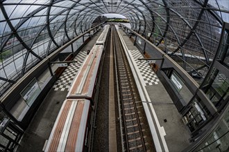 Altona underground station, Hamburg, Germany, Europe