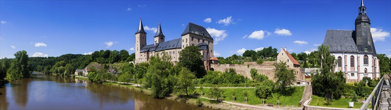 Rochlitz Castle and St Peter's Church