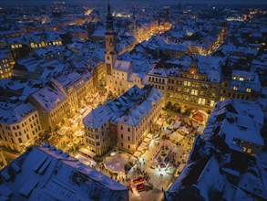 Christmas market in the old town of Görlitz