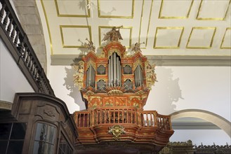 Se Cathedral, Great Organ, Faro, Algarve, Portugal, Europe