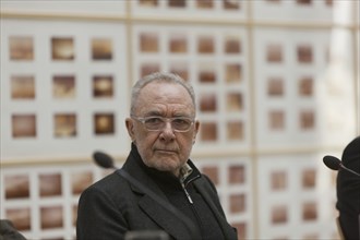 Gerhard Richter, at the press event for his exhibition ATLAS in 2012, on the occasion of his 80th