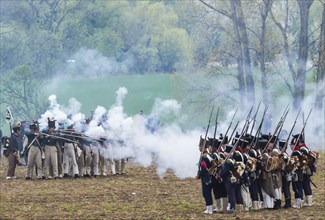 Battle re-enactment Grossgörschen