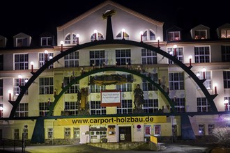 Candle arch Gelenau The Gelenau candle arch is in the Guinness Book of Records. The world's first