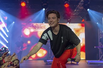 DORTMUND, Germany, December 1st 2018: Die Lochis (German YouTube personalities) at Nickelodeon