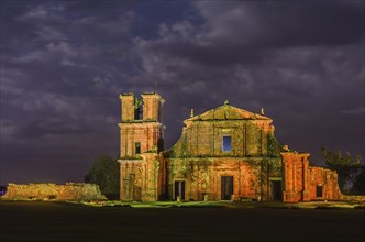 Part of the UNESCO site, Jesuit Missions of the Guaranis: Church, Ruins of Sao Miguel das Missoe,