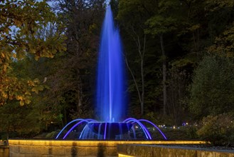 The Saxon State Spa Bad Elster has installed an impressive lighting system. A fascinating world of