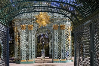 Sanssouci Palace, Royal Summer Palace with 18th century furniture and famous vineyard terraces