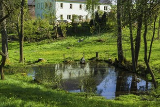 Hohburkersdorf is a district of Hohnstein in the Sächsische Schweiz-Osterzgebirge district. Along