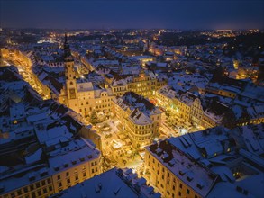 Christmas market in the old town of Görlitz